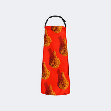 Ogobongo Fried Chicken Printed Kitchen Apron
