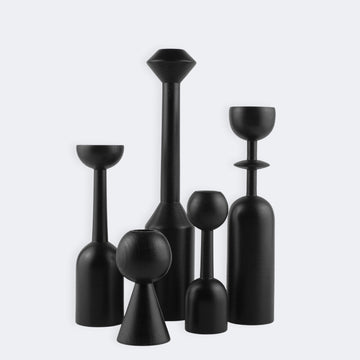 Dleor Wooden Candle Holder