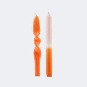 Randle Taper and Twisted Candle Set (2pcs)